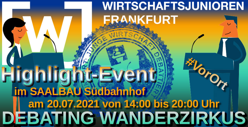 Debating Wanderzirkus - 20.07. um 14 Uhr